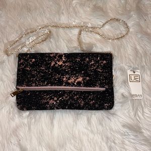 Women’s Black and Purple Purse